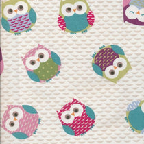 Owls Multi Fabric by the Metre